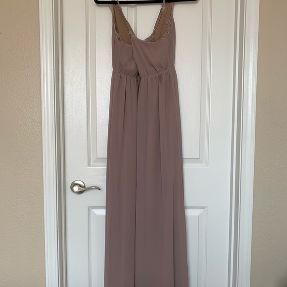 Tobi Maxi Dress Taupe Size S - Picture 3 of 6